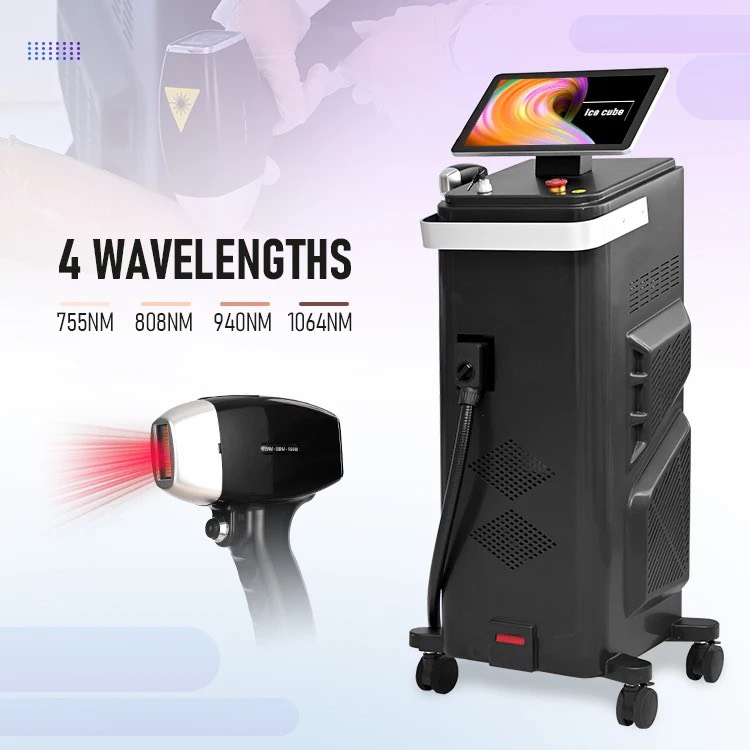 Máy triệt lông diode laser  808 755 1064nm